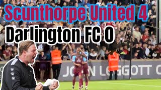 Scunthorpe United 40 Darlington FC [upl. by Xenos]