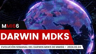 2024 02 24 Evolución semanal del Darwin MDKS [upl. by Hahcim]