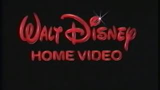 Walt Disney Home Video Now Available on Videocassette bumper [upl. by Onia645]