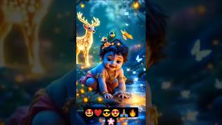 Nayanam🌺🦚Madhuram 😍Gopal 🦚Krishna Gopal Krishna🕉️ 🌸trending shorts song radhakrishna [upl. by Nike297]