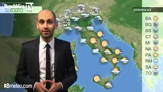 Meteo le previsioni per domani [upl. by Amahs]