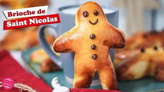 🍞 MANNELES OU BRIOCHES BONHOMMES DE LA SAINT NICOLAS 🍞 [upl. by Leanahtan]