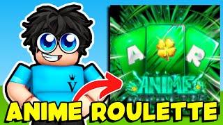 THIS NEW ANIME RNG GAME IS AMAZING Anime Roulette [upl. by Arednaxela]