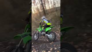 Brand New KX112 Romping Through The Trails [upl. by Killam]