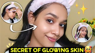 😍✨My Face Shaving Routine For Smooth And Glowy Skin For Beginners ✅faceshaving facialhairremove [upl. by Hyams]