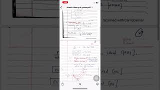 Class 11  Kinetic theory of gases  Compressibility factor  Behaviour of Real gases [upl. by Wolford239]