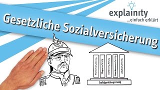 Gesetzliche Sozialversicherung einfach erklärt explainity® Erklärvideo [upl. by Ninette]