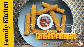 Crispy Chicken Fingers recipe by Family Kitchen by Sana’s [upl. by Tade]