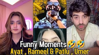 16 November 2024 Funny moments 😁😀😄  Ayat Umer amp Rameel  Patlu  Mehar [upl. by Schober]