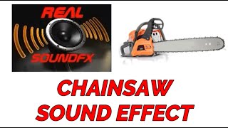 Chainsaw sound effect  realsoundFX [upl. by Reteid416]