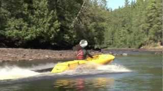 MOKAI CLASSIC  Motorized Kayak in action [upl. by Kedezihclem834]