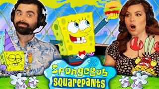 We Watched SPONGEBOB SEASON 5 EPISODE 7 AND 8 For the FIRST TIME TO LOVE A PATTY [upl. by Cummine572]