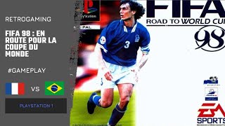 Retro  FIFA 98  GamePlay PS1 [upl. by Leiad248]