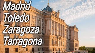 Dominicanos con Europamundo y Lun Travel 2022 Madrid Toledo Zaragoza Poblet y Tarragona [upl. by Odrarej]