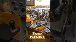 FAEMA FAEMINA 開箱 咖啡機 拉花 latteart [upl. by Zosema]