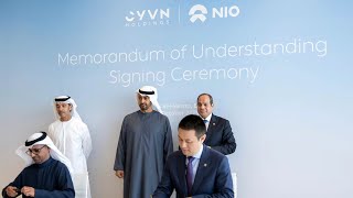 NIO and CYVN Partner for EV Innovation in MENA [upl. by Atwater]