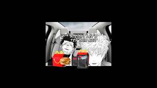 JJK SKIT sukuna and gojo go to mcdonalds mcdonalds Gojo Golu Sukuna Jjk [upl. by Seaden646]