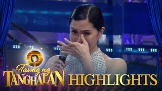 Tawag ng Tanghalan Mariel cries when Vice talks about motherhood [upl. by Darill859]