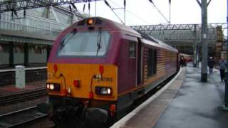 Blasting the horn onboard a class 67 [upl. by Qifar902]