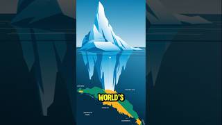 Incredible The Worlds Largest Iceberg Is About the Size of Jamaica facts shorts [upl. by Madelon472]