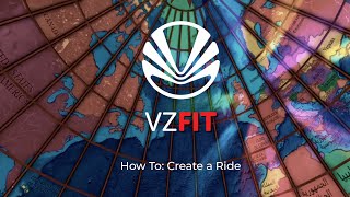 VZfit Guide Create a Ride [upl. by Neelrihs336]