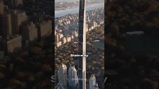 The Worlds Thinnest Skyscraper Steinway Tower nyc steinwaytower interestingfacts facts [upl. by Benedetto]