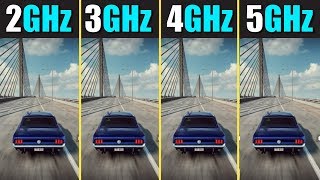 CPU Clock Speed Comparison 2GHz vs 3GHz vs 4GHz vs 5GHz [upl. by Arden]