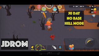 Minesurvival  Challenge  Hell mode no base  Day 110 [upl. by Farny]