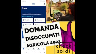 domanda disoccupazione agricola controllo online soldi 2023 app INPS mobile ਐਪਲੀਕੇਸ਼ਨ ਚੈੱਕ ਔਨਲਾਈਨ [upl. by Reeher]