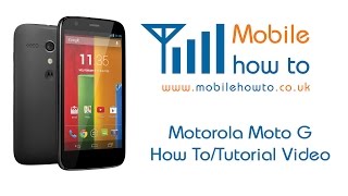 How To SetChange SMSMessage Alert Tone  Motorola Moto G [upl. by Gilliam]