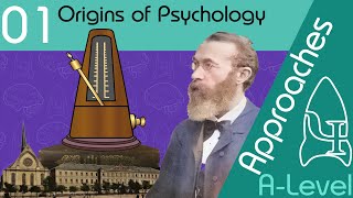 Origins of Psychology  Approaches ALevel Psychology [upl. by Talanta713]