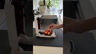 Easy way to pit cherries 🍒 cherries tipsandtricks fooddolls [upl. by Killy240]