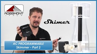 Rossmont aquarium pumps and controller with smartphone app  Programmable Skimer  Part 2 [upl. by Drucy574]