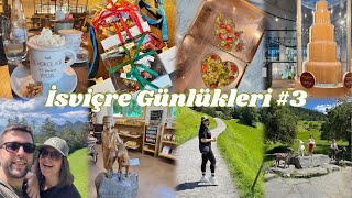 VLOG  İsviçre Günlükleri 3  Çocukluğumuzun çizgifilmi Heidi  Läderach Çikolata Müzesi [upl. by Adnuahsor]