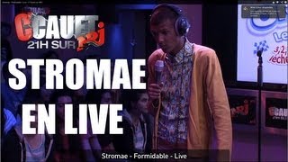 Stromae  Formidable  Live  CCauet sur NRJ [upl. by Glass]