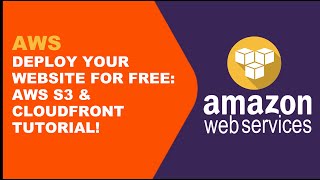 Deploy Your Website for Free AWS S3 amp CloudFront Tutorial [upl. by Leasia]