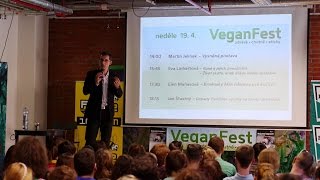 Martin Jelínek  Vysněná postava VeganFest 2015 [upl. by Ernie]