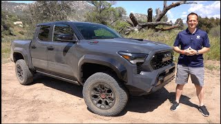 Is the 2024 Toyota Tacoma TRD Pro a truck WORTH the price tag after a DRIVE [upl. by Bekelja]