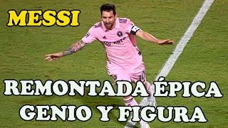 MESSI Genio y Figura Inter Miami vs Dallas resumen y goles 44 [upl. by Jews847]