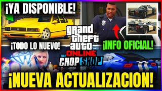 NUEVA ACTUALIZACION en GTA5 Online NUEVO COCHE TEASER NUEVO GOLPE y MÁS ¡TODA LA INFO DESCUENTOS [upl. by Callas]