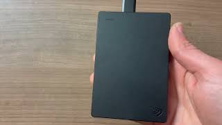 Seagate Portable 2TB External Hard Drive HDD Quick Review [upl. by Enid451]