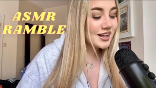 ASMR Gum Chewing Whispered Ramble💛💋 [upl. by Ahselat]