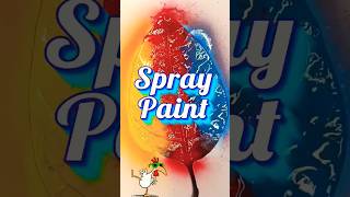 Spray Paint 🟣 ytshort spraypaint spraypaintcan spraycan spraypainting spray satisfyingart [upl. by Asirram]