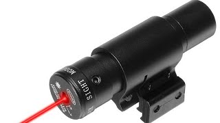 Shooting at night using LASER sight Power amp penetration test [upl. by Julius]