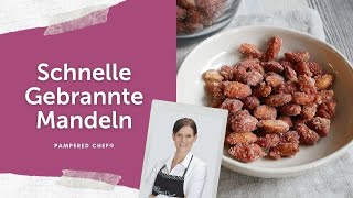 Schnelle gebrannte Mandeln aus der Mikrowelle  Pampered Chef® [upl. by Reilamag358]