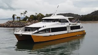 Catching the Ferry to Magnetic Island from Townsville [upl. by Onimixam]