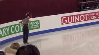 Euros 2010  Stéphane Lambiel Practice 17012010 [upl. by Aivitnahs]