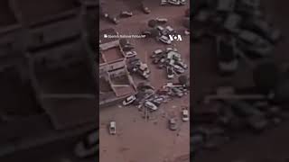 Spanish police video shows mass destruction caused by floods in Valencia  VOA News shorts [upl. by Ariajaj632]