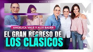 Angélica Vale y Alix Bauer Los SECRETOS de los GRANDES ARTISTAS  Mara Patricia Castañeda [upl. by Aneryc]