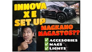 Toyota Innova XE Set Up Magkano Nagastos [upl. by Ellennej]